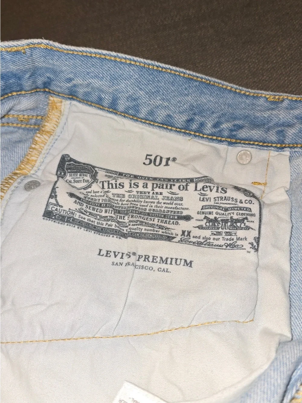 Levi's Men's Straight Light Wash Denim Jeans